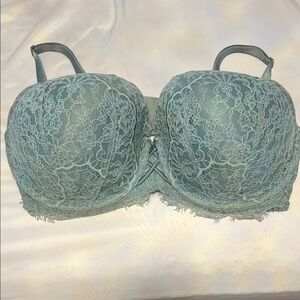 Victoria's Secret Lace Bra in Soft Green